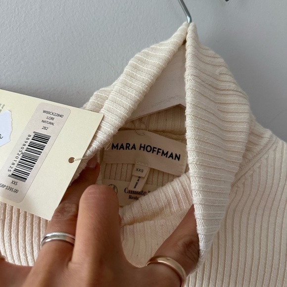 Mara Hoffman Lori Sweater Natural - Picture 4 of 6